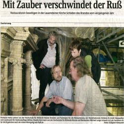 Raumgeruest Lauenstein 2004